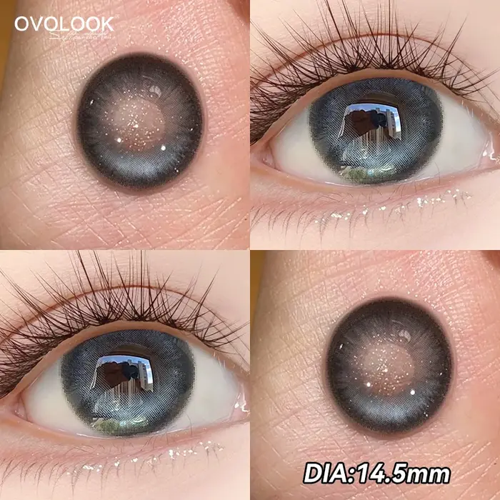 OVOLOOK - 1 Paire de Lentilles de Contact Dreamy pour les Yeux