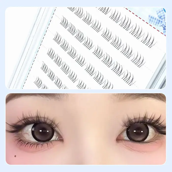 Faux cils sans colle nécessaire