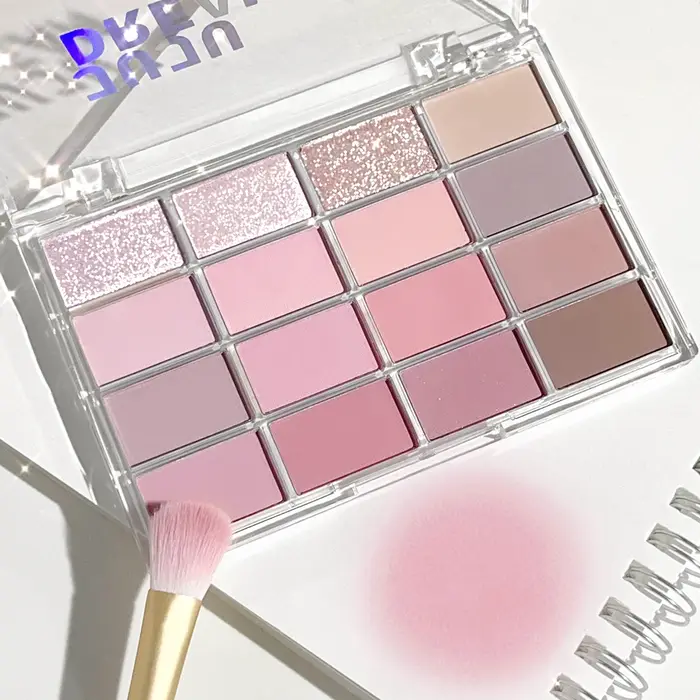 JUJU DREAM Palette de fards à paupières ton terre 16 couleurs