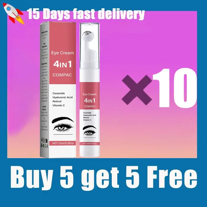Crème pour les yeux 4 en 1 de 15 ml – Réduit les ridules
