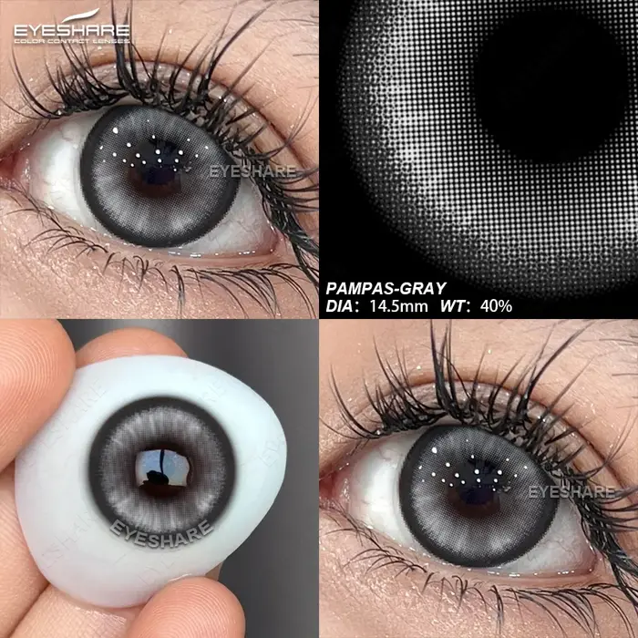 AMARA Cosplay lentilles de contact de couleur pour les yeux Anime