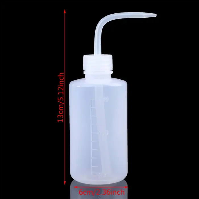 Bouteille de nettoyage pour cils 250 ml, dissolvant pour sourcils, soin de la peau, bouteille de net