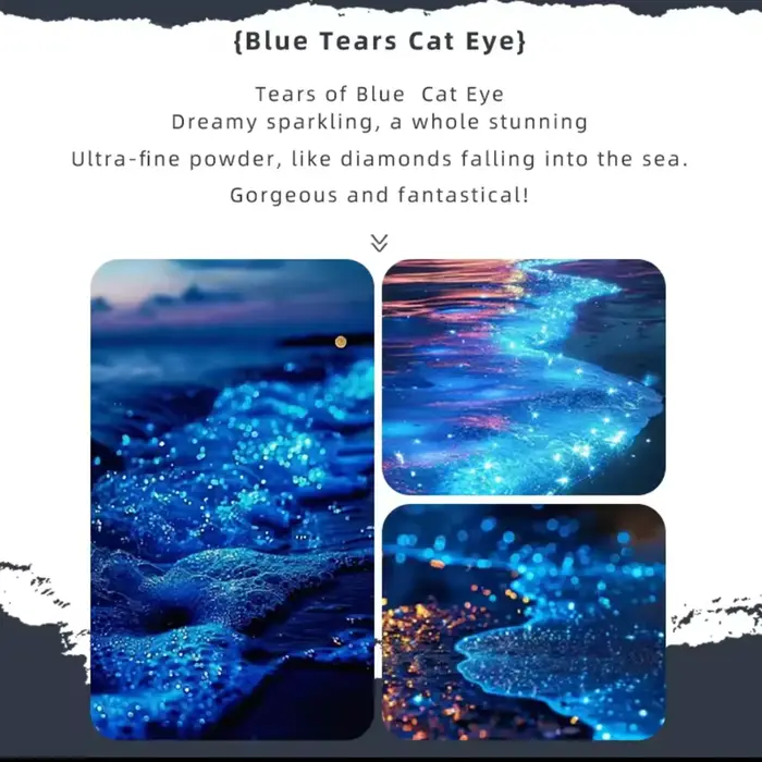 MIANEL Blue Tears Cat Eye Series 3 couleurs