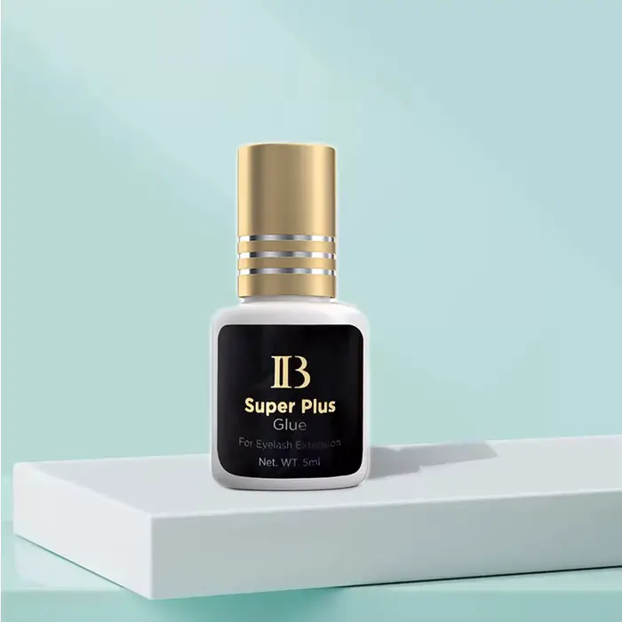 10 bouteilles IB IBeauty Super Plus colle pour Extensions de cils 5ml corée capuchon doré faux cils