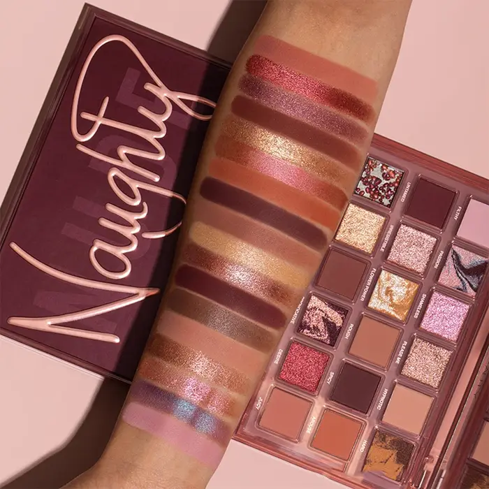 18 couleurs professionnel femmes ombre à paupières cosmétique imperméable longue durée graines de grenade fard