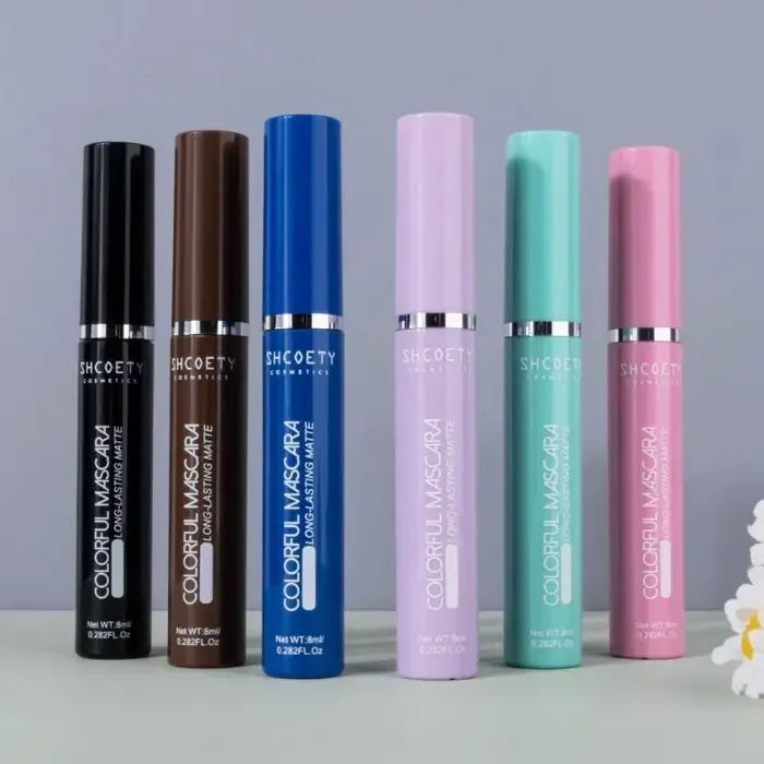 Mascara coloré longue durée