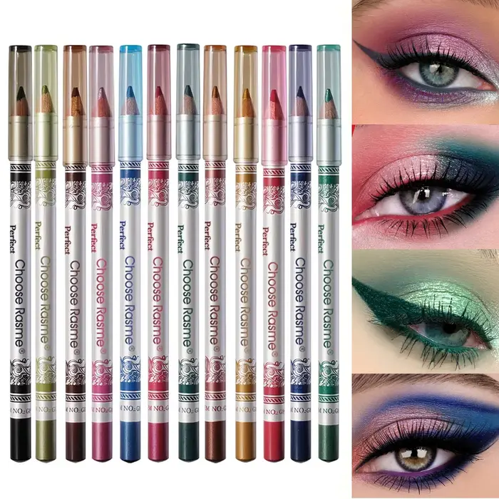 Crayon Eyeliner imperméable à haute brillance et résistant aux taches – Options longue durée