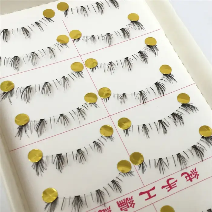10 paires de cils inférieurs Pack 8 Styles différents sous les cils cils inférieurs doux à la main b