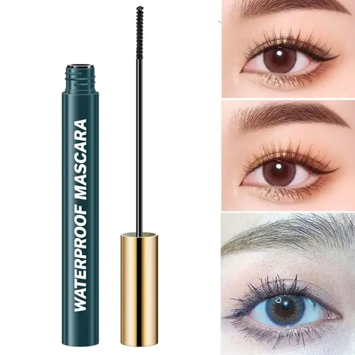 Mascara noir allongeant les cils
