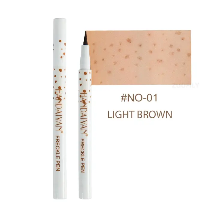 Stylo à fausses taches de rousseur pour le visage, naturel, étanche, réaliste, pour un Look longue d