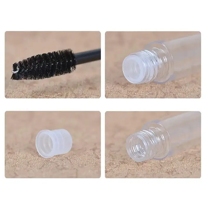 Tube de Mascara vide avec baguette à cils