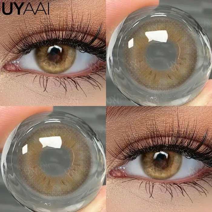 Lentilles de contact UYAAI : Lentilles de beauté noires