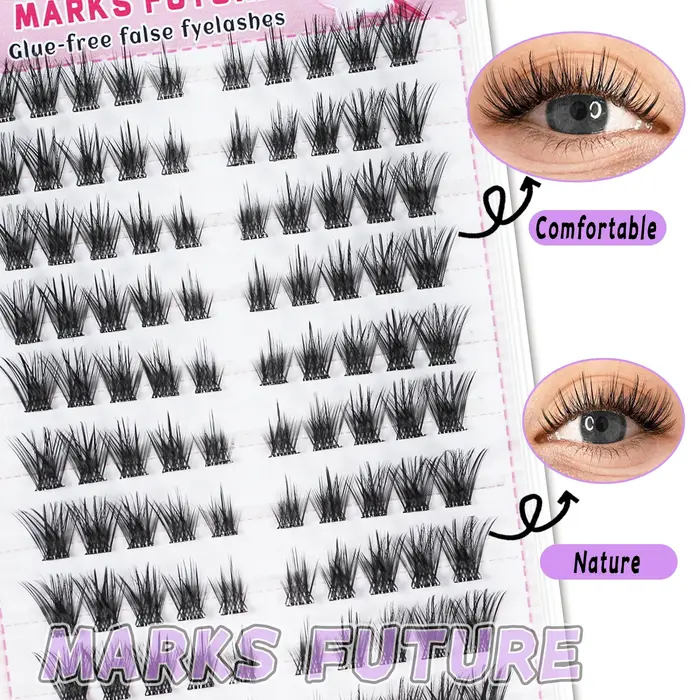 Faux cils autocollants