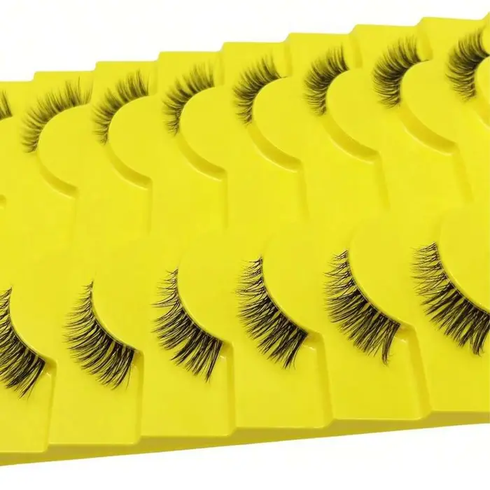 Dix paires de demi-cils