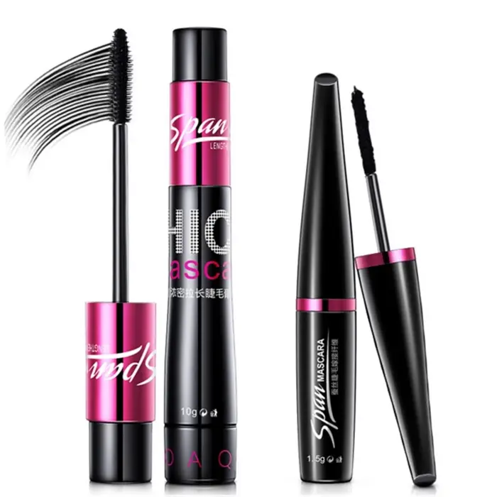 Mascara en soie 1 + 1 4D fibre cosmétiques