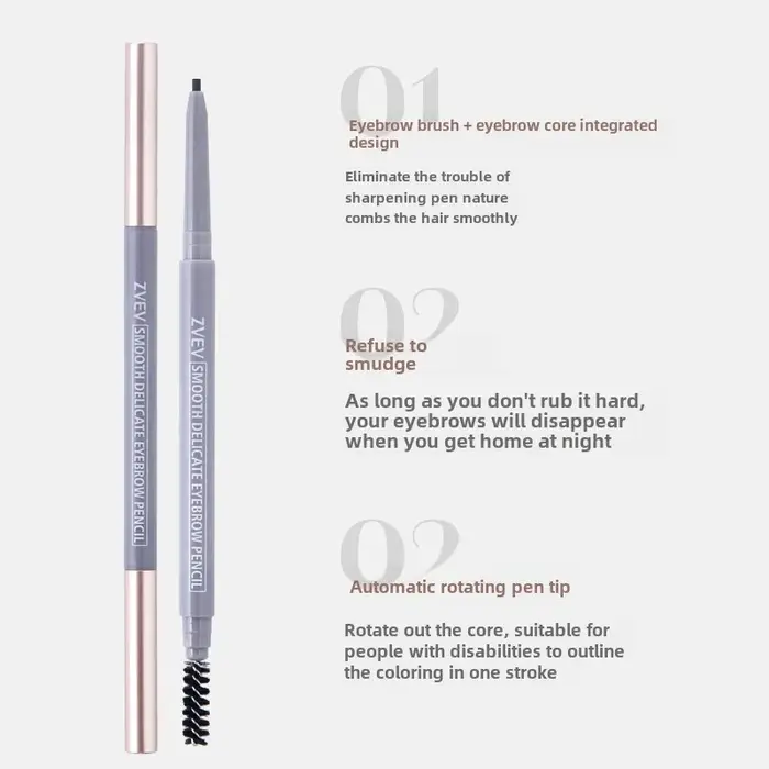 Crayon à sourcils double embout