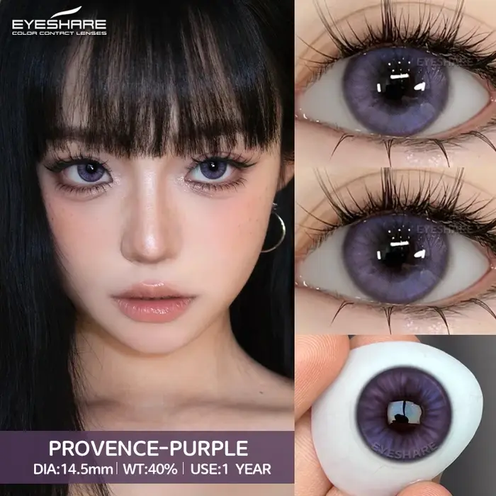EYESHARE 1 paire de nouvelles lentilles coréennes