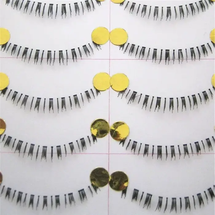 10 paires de cils inférieurs Pack différents Styles sous les cils cils inférieurs doux à la main bande transparente cils inférieurs