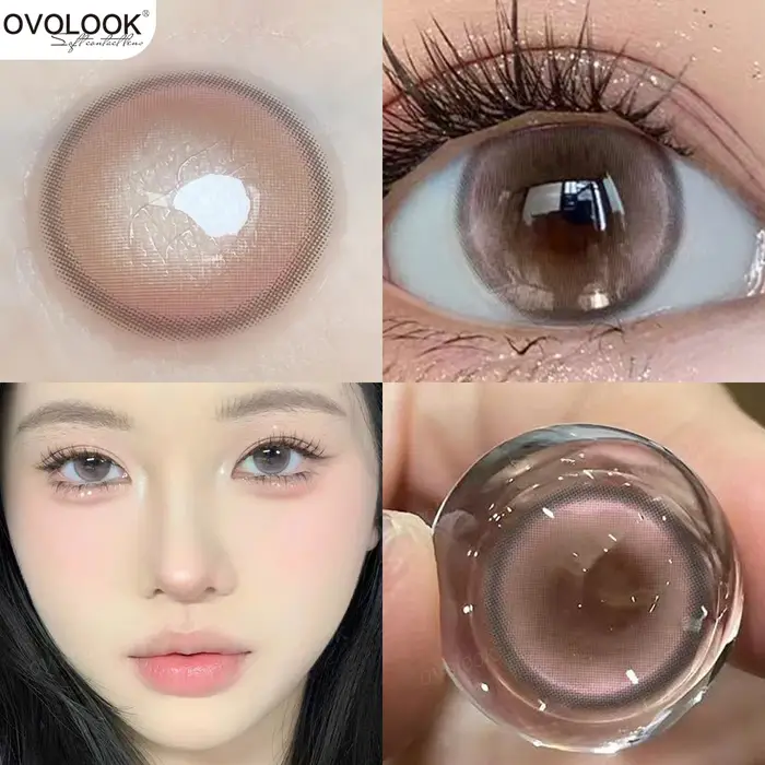 1Pair les délinquants Lentilles de contact colorées pour les yeux Myopie