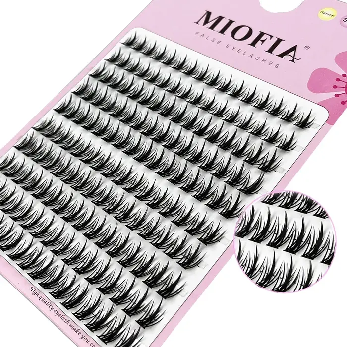 10 rangées de cils anime