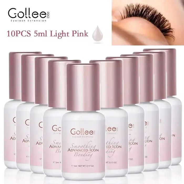 Gollee 10/12 pièces colle à cils gelée poudre