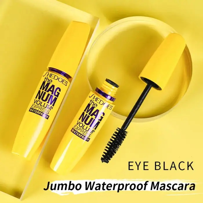 Mascara Imperméable Jaune Allongeant et Volumisant