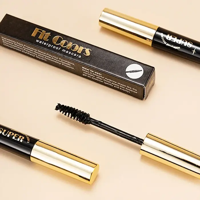 Mascara Volumisant et Courbant Arc-en-ciel 12 Teintes Imperméable Anti-écaillage Effet Volume Cils Violet Bleu Rose Vert Rouge Longue Tenue