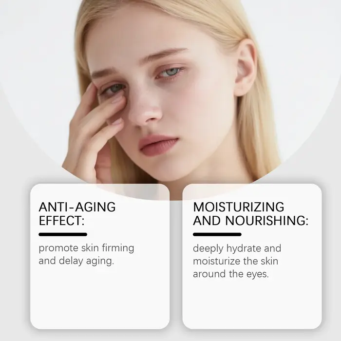 Crème de soin instantanée pour les yeux