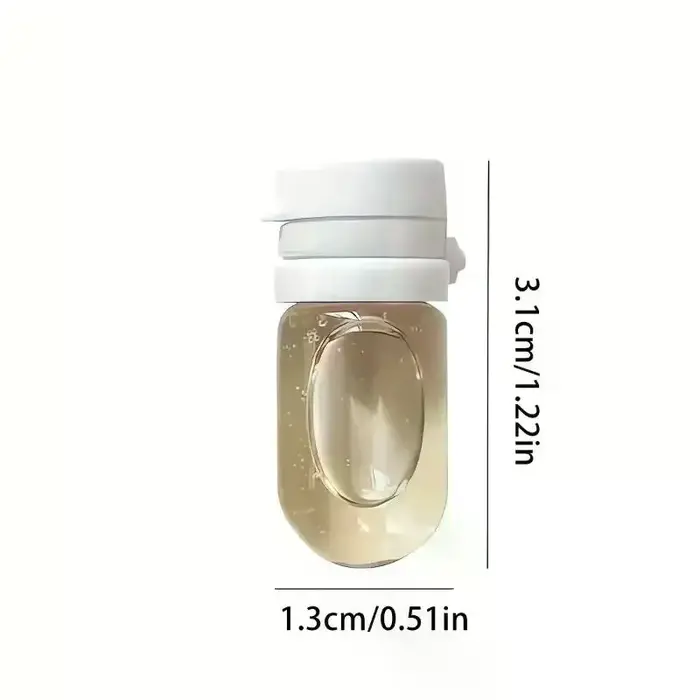 10 flacons transparents de 2 ml, prêts pour le voyage, étanches, pour démaquillant, pratiques pour la beauté en déplacement