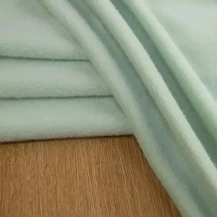 ZYFMPTEX 5mm tissu en peluche de vison extensible 50x50cm blanc fausse fourrure douce fibre de Polye