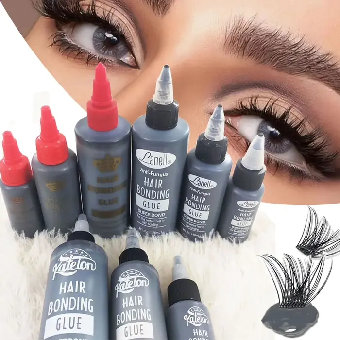 Colle adhésive pour extensions de cils 1/2/4oz