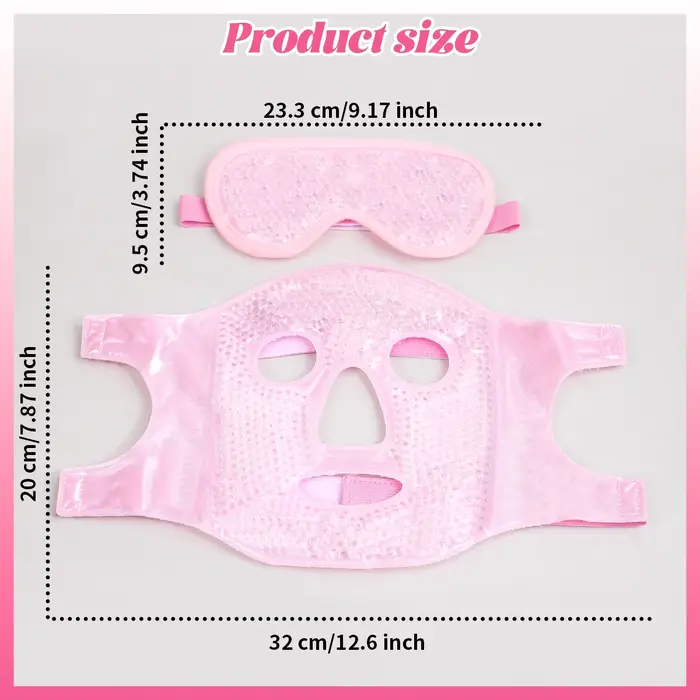 1 pièce/2 pièces un masque gel réutilisable