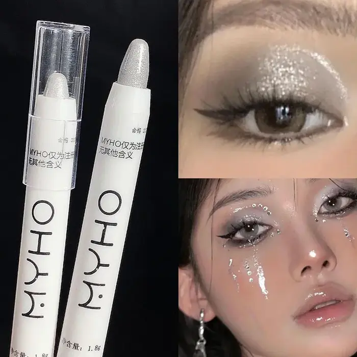 Crayon Eyeliner blanc mat perle