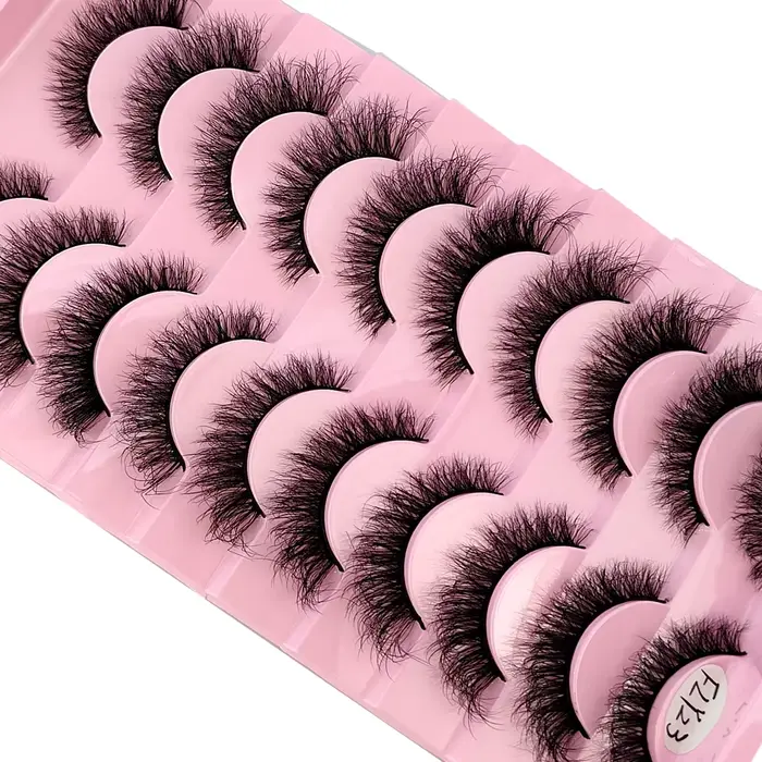 Faux-cils 3D en faux vison