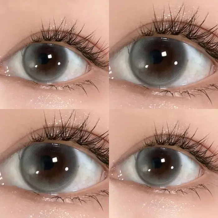 1 paire/2 pièces lentilles série bulle