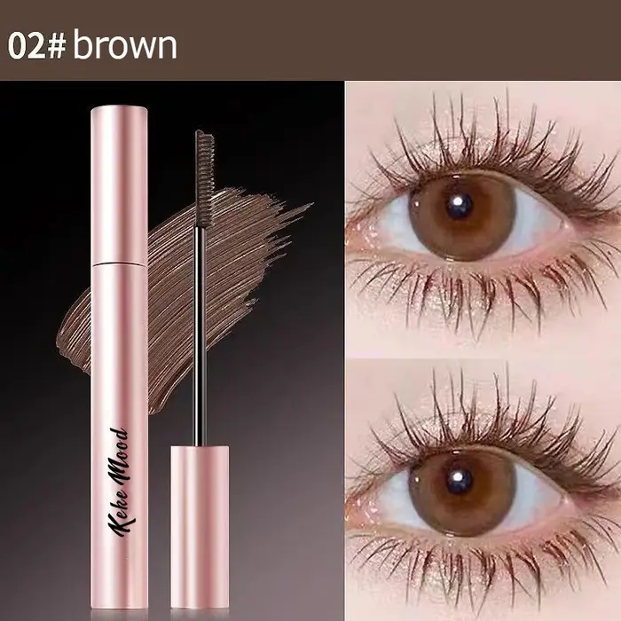 Allumez les cils Mascara noir Volume supplémentaire Ultra-fin imperméable Curling