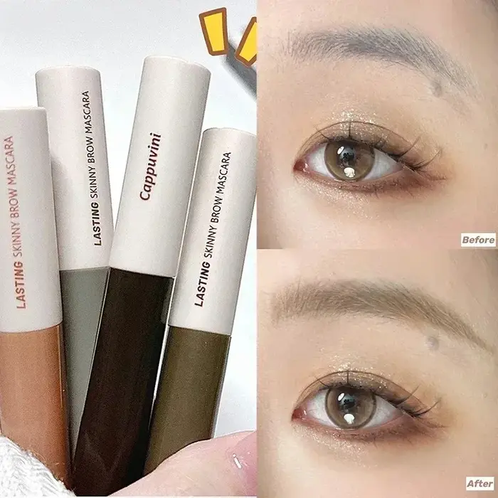 Mascara teinté pour sourcils imperméable en 5 couleurs