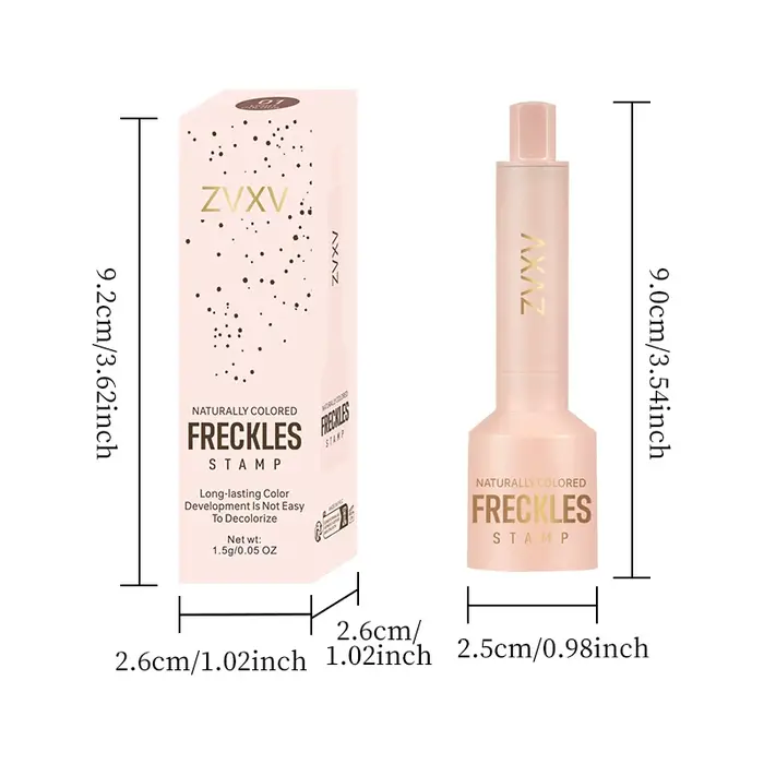 Stylo tampon pour taches de rousseur naturelles
