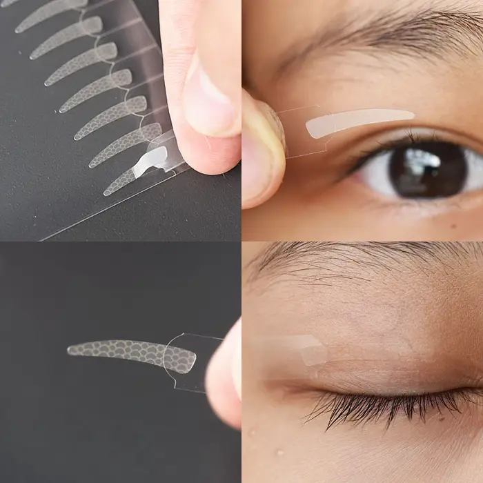32 pièces/feuille Bande adhésive pour paupières doubles Ultra Stay Beautiful Eyes Invisible Waterproof Eye Big