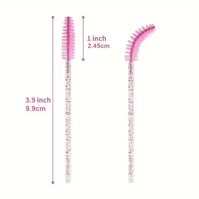 Ensemble de 20 pinceaux pour cils et sourcils – Non résistant à l'eau