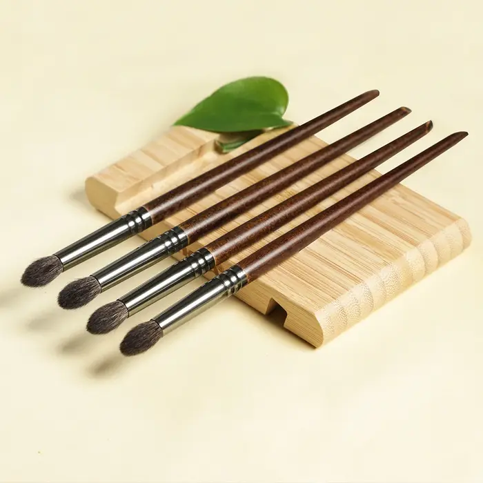 OVW 1 pièce brosse de mélange de plis en poils de chèvre