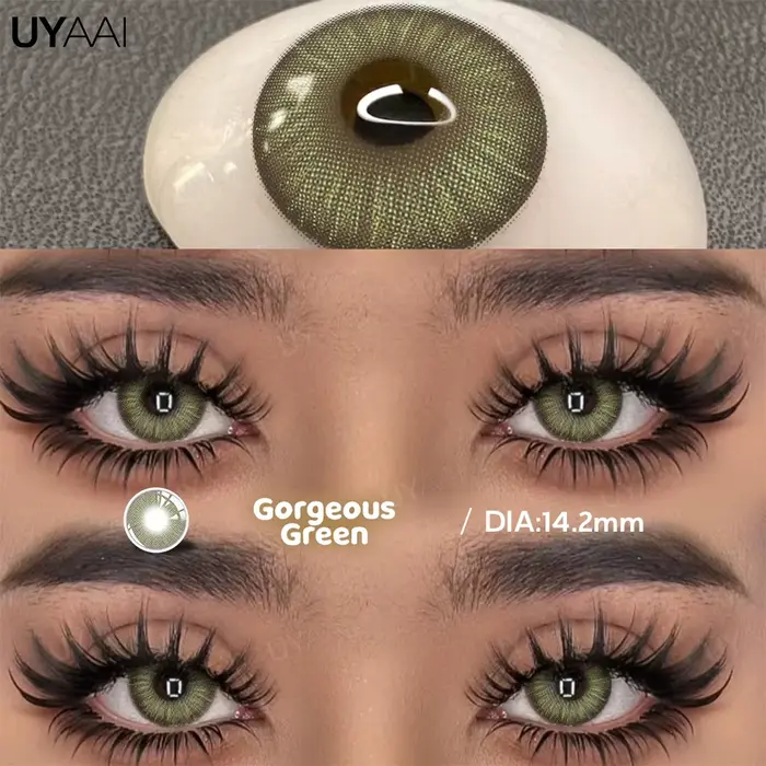 UYAAI nouvelles lentilles de Contact colorées beauté élèves colorés