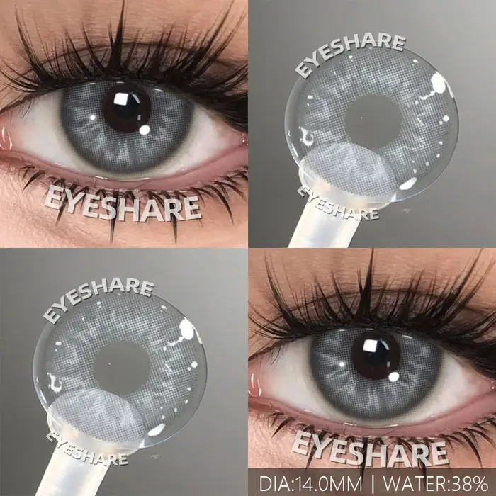 EYESHARE 2 pièces Contacts de couleur pour les yeux