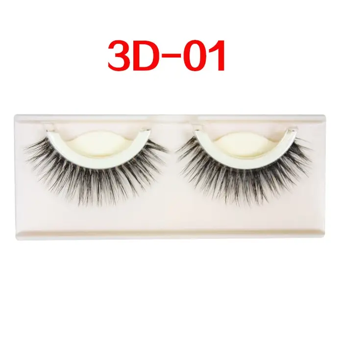 Faux-Cils Magnétiques 3D Naturels Faits à la Main, Extension Longue Durée, Outils de Maquillage