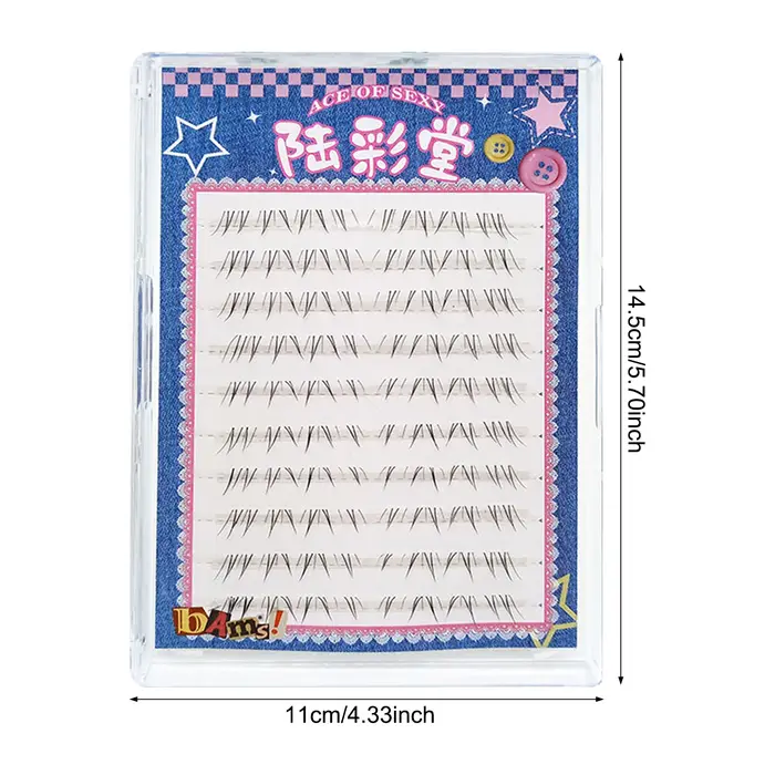Faux-cils Manga à 10 rangées