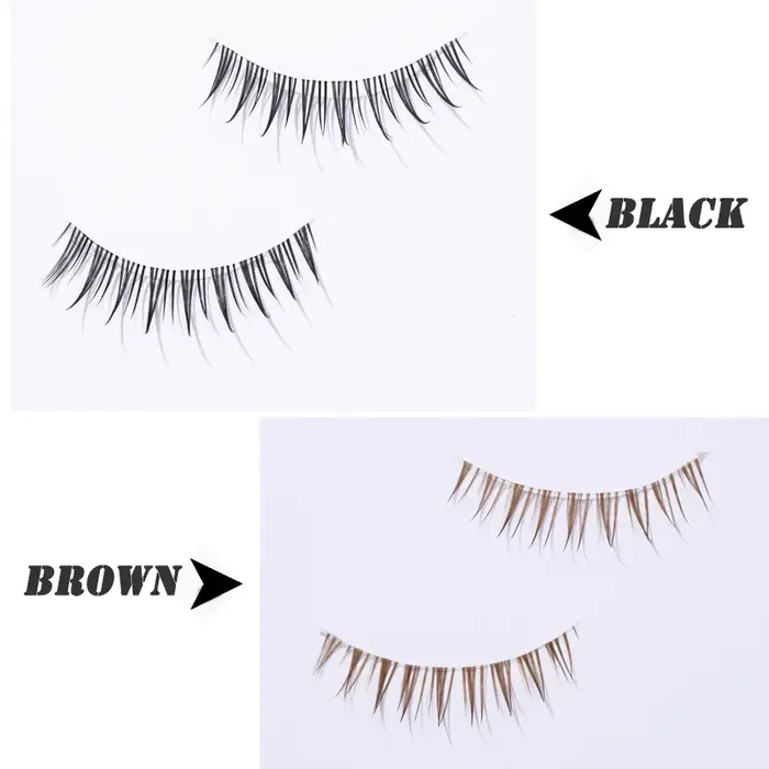 Faux-cils réutilisables, 5 paires, look naturel, faciles à appliquer