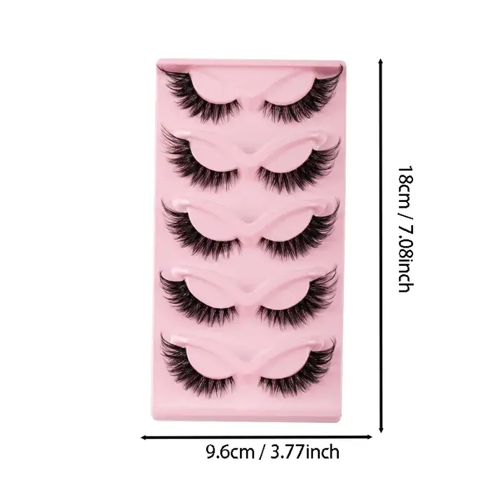 Faux-Cils en Faux Vison Naturel