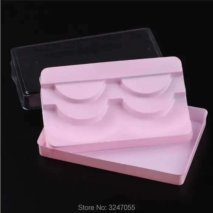 Conteneur vide de stockage de faux cils 80*50*10mm