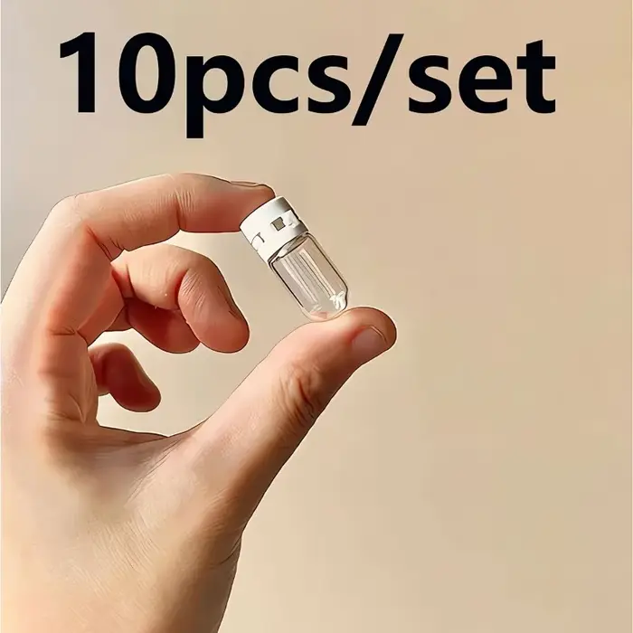 Bouteille de voyage transparente anti-fuite pour démaqucorporelle et gratitude, distributeur portable avec bouteille d'essence à couvercle rabattable séparée, 10 pièces