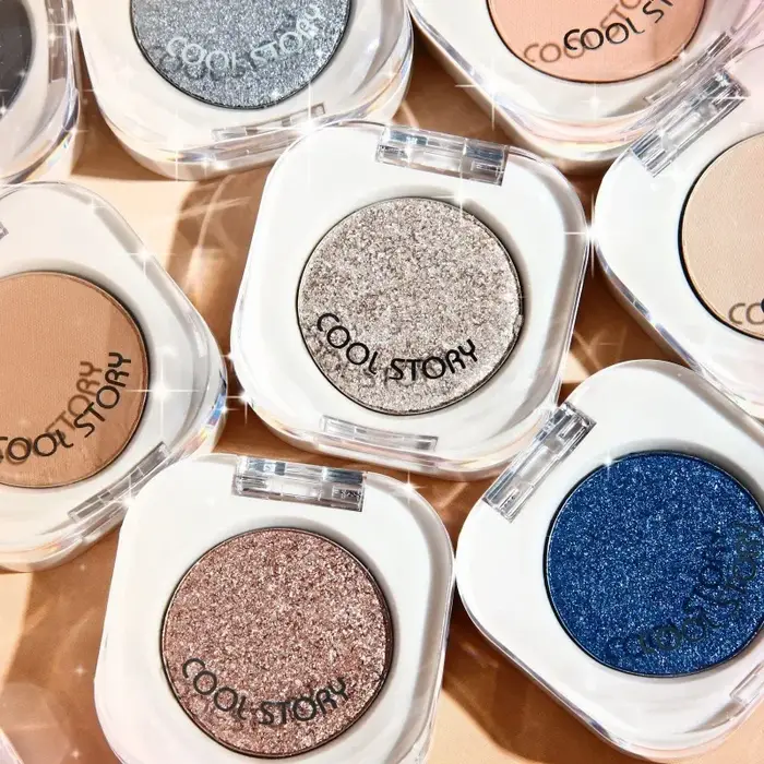 Palette de fards à paupières – Couleurs nues mates et scintillantes